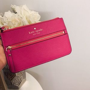 KateSpade Zipper clutch